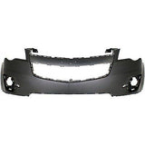 Front Bumper Cover For 2010-2015 Chevy Equinox w/ fog lamp holes Primed