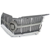 Grille For 2010-2012 Cadillac SRX Upper Gray Plastic