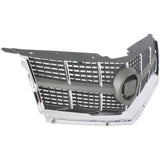 Grille For 2010-2012 Cadillac SRX Upper Gray Plastic