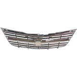 Grille For 2000-2005 Chevrolet Impala Gray Plastic