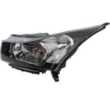 Halogen Headlight For 2011-2015 Chevrolet Cruze 2nd Design Left w/ Bulb(s) CAPA