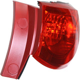 Halogen Tail Light For 2009-2012 Chevrolet Traverse Right Red Lens w/ Bulbs CAPA