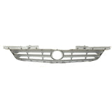 Grille For 2005-2007 Cadillac STS w/ Adaptive Cruise Control Upper Gray Plastic