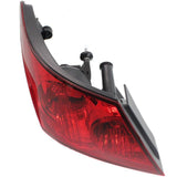 Halogen Tail Light For 2009-2010 Chrysler Sebring Sedan Left Outer Red Lens