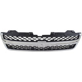 Grille For 2011-2014 Chevrolet Silverado 2500 HD Silverado 3500 HD Plastic