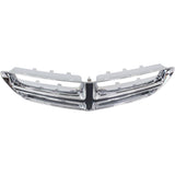 Grille Shell For 2011-2014 Dodge Charger Chrome Plastic