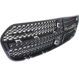 Grille Insert For 2014-2015 Durango Textured Black w/ Chrome Trim Code MF5