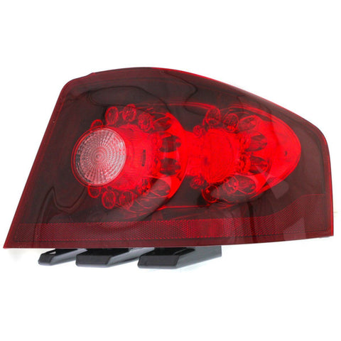 Halogen Tail Light For 2011-2014 Dodge Avenger Right Clear/Red Lens w/Bulbs CAPA