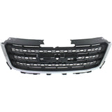 Grille For 2011-2014 GMC Sierra 2500 HD Sierra 3500 HD Textured Gray Plastic