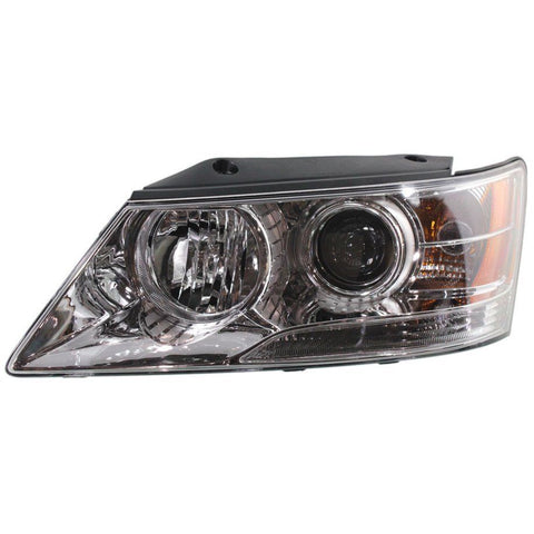 LKQ Headlight For 2009-2010 Hyundai Sonata Driver Side w/ bulb