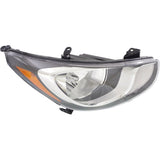 Halogen Headlight For 2012-2014 Hyundai Accent Right w/ Bulb