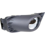 Clear Lens Fog Light For 2009-11 Honda Civic RH Sedan Plastic Lens w/ Bulb