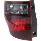 Halogen Tail Light For 2009-2010 Honda Element SC Model Left Clear & Red Lens