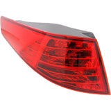 Halogen Tail Light For 2012-2013 Kia Optima Left Outer Red Lens w/ Bulb(s) CAPA