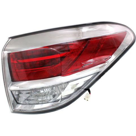 Halogen Tail Light For 2013-15 Lexus RX350 Japan Built Right Outer Clr/Red CAPA