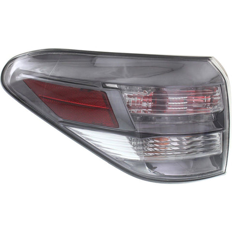 Tail Light For 10-12 Lexus RX350 Driver Side Outer