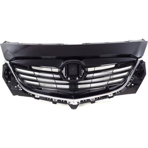 Grille For 2013 Mazda CX-9 Chrome Plastic