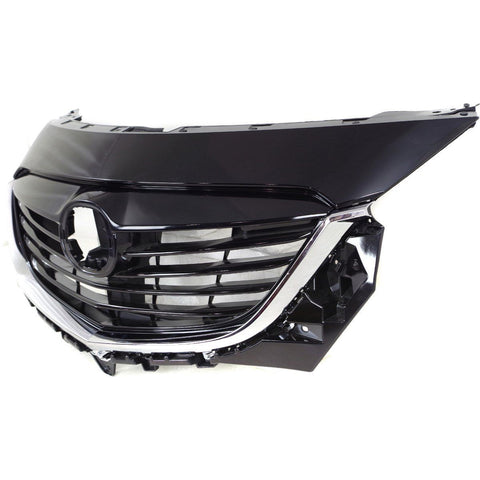 Grille For 2013 Mazda CX-9 Chrome Plastic