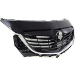 Grille For 2013 Mazda CX-9 Chrome Plastic