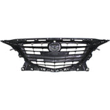 Grille For 2014-2016 Mazda 3 2014 3 Sport Textured Black Plastic