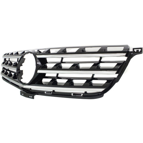 Grille For 2012-2014 Mercedes Benz ML350 ML63 AMG Black Plastic