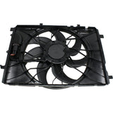 Radiator Cooling Fan For 2008-2014 Mercedes Benz C300 2010-2015 GLK350