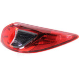 Tail Light For 13-16 Mazda CX-5 Passenger Side Outer Body Mounted Bulb Type