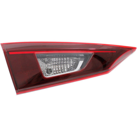 Halogen Tail Light For 2014-2018 Mazda 3 Japan Built Left Inner Clear/Red CAPA