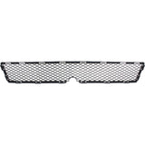Grille Insert For 2010-2011 Nissan Rogue Lower Black Plastic