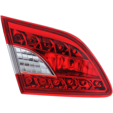 Halogen Tail Light For 2013-2015 Nissan Sentra Left Inner Clear/Red w/Bulbs CAPA