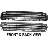 Bumper Grille For 2009-2010 Pontiac Vibe Center Primed Plastic