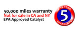 Catalytic Converter For G6 07-09 Fits REPP960303