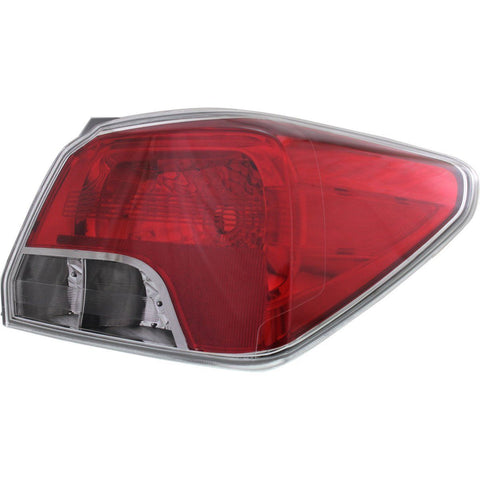 Halogen Tail Light For 2012-2016 Subaru Impreza Sedan Right Clear/Red Lens CAPA