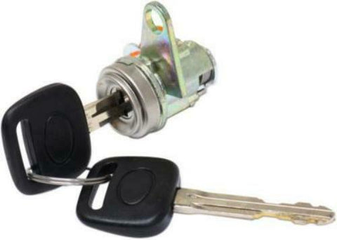 Chrome Passenger Side Direct Fit Door Lock Cylinder for 1996-2001 Toyota RAV4