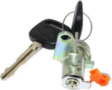 Chrome Passenger Side Direct Fit Door Lock Cylinder for 1996-2001 Toyota RAV4