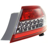 Halogen Tail Light For 2010-2011 Toyota Camry Right Outer Clear/Red w/Bulbs CAPA