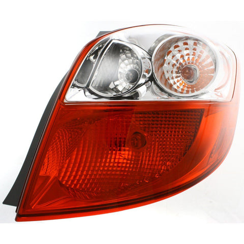 Halogen Tail Light For 2009-2013 Toyota Matrix Right Clear/Red Lens w/Bulbs CAPA