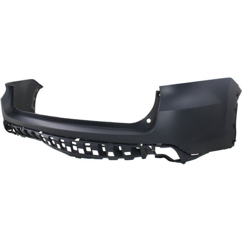 LKQ Rear Upper Bumper Cover For 2014-2017 Toyota Highlander Primed Plastic