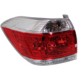 LKQ Halogen Tail Light For 2011-13 Toyota Corolla USA Built Left Clr/Red w/Blb CAPA