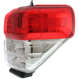 Halogen Tail Light For 2010-2013 Toyota 4Runner Limited Right Clear/Red w/ Bulbs