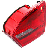 Halogen Tail Light For 2011-17 Volkswagen Jetta Sedan Right Inner Clear/Red CAPA
