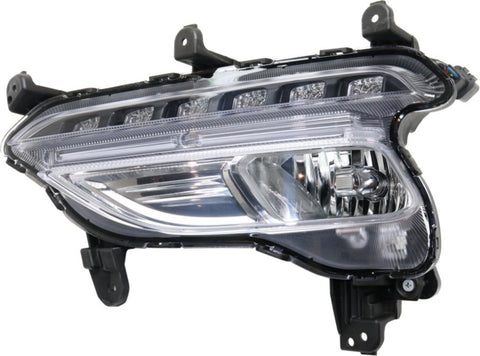 Front Fog Lamp Lh For SANTA FE 17-17 Fits HY2592164 / 922014Z510 / RH10750006