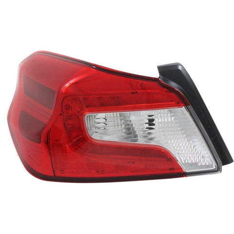 Halogen Tail Light For 2015-2018 Subaru WRX Left Red Lens CAPA
