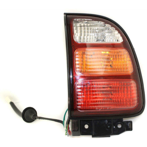 Halogen Tail Light For 1998-2000 Toyota RAV4 Right Amber/Clear/Red Lens w/ Bulbs