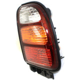 Halogen Tail Light For 1998-2000 Toyota RAV4 Right Amber/Clear/Red Lens w/ Bulbs