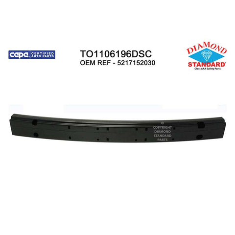 Rear bumper reinforcement for 2007-2012 TOYOTA YARIS fits TO1106196 / 5217152030