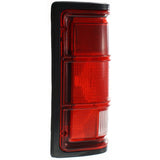 Tail Light for 88-93 Dodge D250 & W250 & D350 Driver Side w/ Black Trim