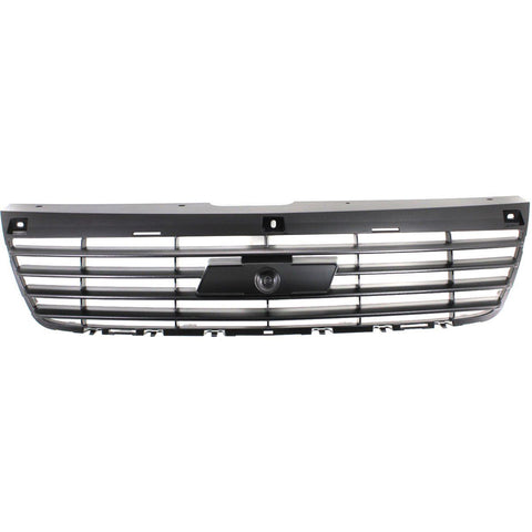 Grille For 2006-2008 Chevrolet Malibu Upper Black Plastic - PartsGalaxy