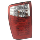 Halogen Tail Light For 2006-2009 Kia Sedona EX/LX Left Clear/Red w/ Bulbs CAPA - PartsGalaxy